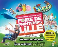 La Foire aux Manèges de Printemps à Lille