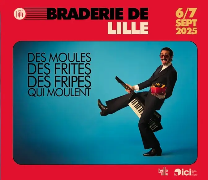 Affiche Grande Braderie de Lille 2025